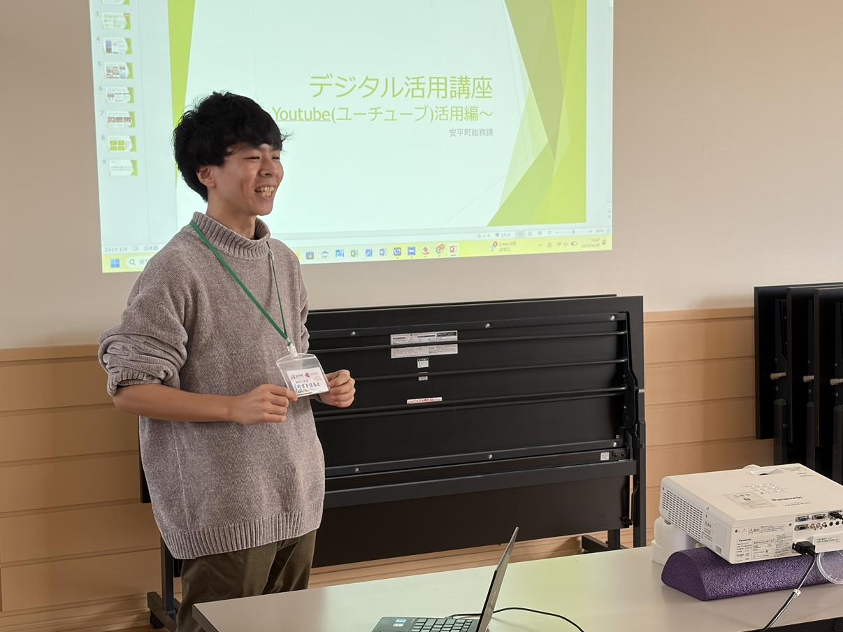 地域おこし協力隊の隊員紹介(野嵜隊員)