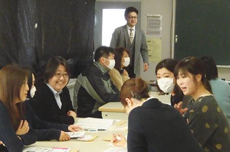 中学入学説明会時子育て講座②