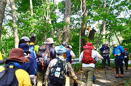 町民登山会②